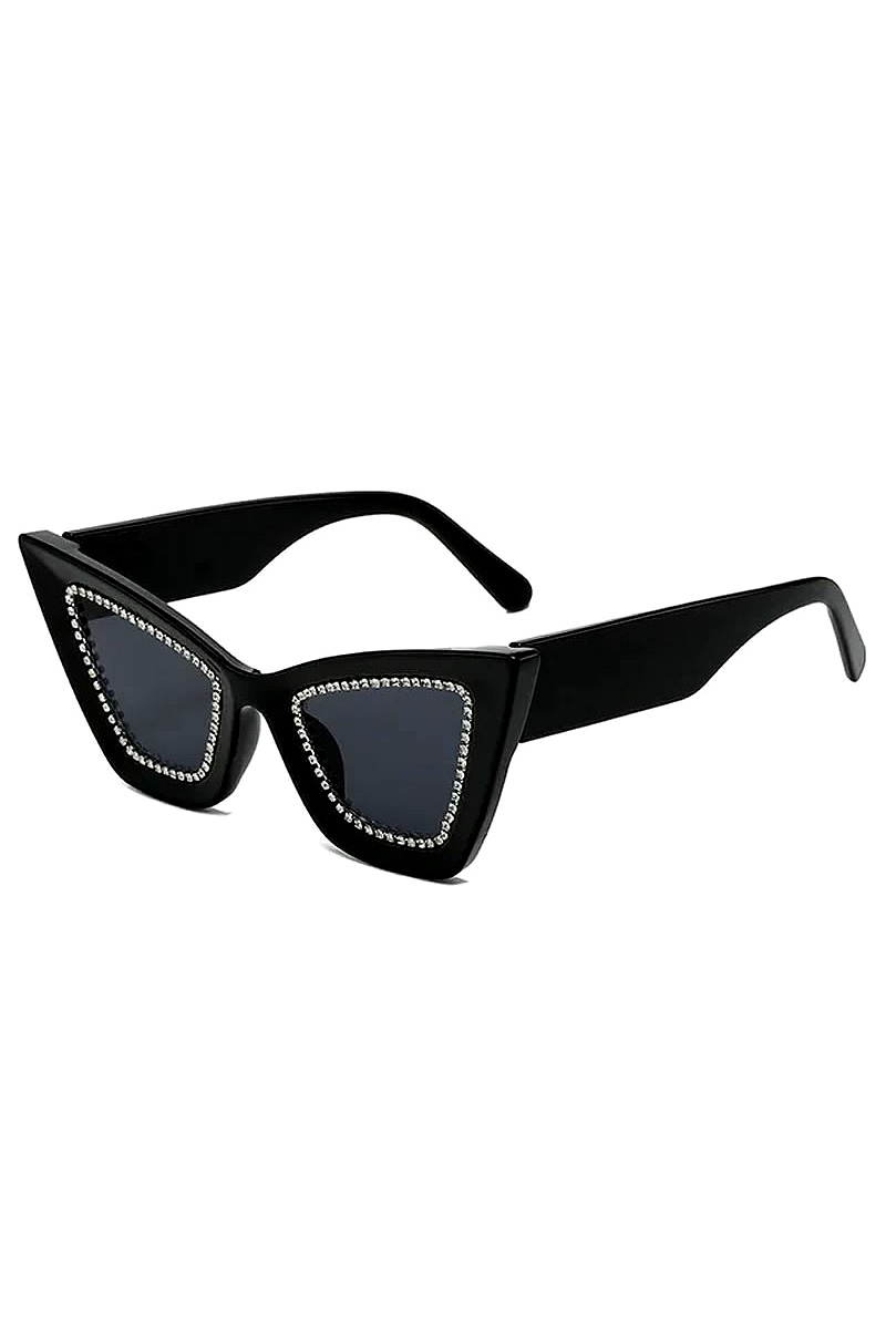 Μαύρα Retro Vintage γυαλιά ηλίου 
