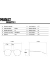 Μοντέρνα υπερμεγέθη Animal Print γυαλιά ηλίου 2024