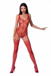 Bodystocking BS074-red